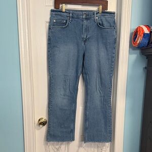 rag & bone Women's Blue Boot Cut Jeans